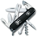 Ніж Victorinox Climber Ukraine 91мм/14функ/козак з шаблями біл/чорний