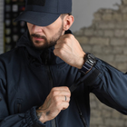 Мужская куртка Logos tactical Softshell с липучками под шевроны синяя размер M - изображение 7