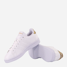 Tenisówki damskie skórzane adidas Advantage GW4845 36.5 Biały/Złoty (4064049000502) - obraz 4