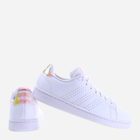 Tenisówki damskie z eko skóry adidas Advantage IF6116 39.5 Biały/Multikolor (4066764086892) - obraz 3