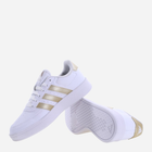 Tenisówki damskie z eko skóry adidas Breaknet 2.0 ID7116 36 Biały/Złoty (4066755779826) - obraz 4