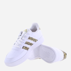 Tenisówki damskie z eko skóry adidas Breaknet 2.0 HQ4235 36 Biały/Brązowy (4066749430528) - obraz 4