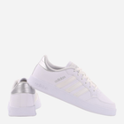 Tenisówki damskie z eko skóry adidas Breaknet GX4322 38.5 Biały/Srebrny (4065427336855) - obraz 2