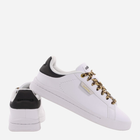 Tenisówki damskie z eko skóry adidas Court Silk GW1453 39.5 Biały/Czarny (4065426034745) - obraz 3