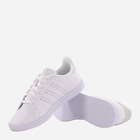 Tenisówki damskie skórzane adidas Courtpoint Base GZ5337 37.5 Biały/Szary (4064049214886) - obraz 4