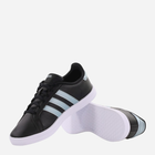 Жіночі кеди низькі adidas Courtpoint GX5715 37.5 Чорний/Бірюзовий (4065419549270) - зображення 4