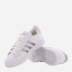 Жіночі кеди низькі adidas Grand Court 2.0 GW9215 40 Білий/Перлинний (4065426180862) - зображення 4