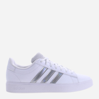 Жіночі кеди низькі adidas Grand Court 2.0 ID4485 37.5 Білий/Сріблястий (4066755770724) - зображення 1