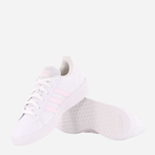 Жіночі кеди низькі adidas Grand Court Base 2 GW9260 36.5 Білий/Блідо-рожевий (4065427835914) - зображення 4