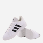 Жіночі кеди низькі adidas Grand Court Base 2 GW9261 38.5 Білі (4065427839646) - зображення 4