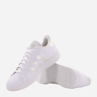 Tenisówki damskie z eko skóry adidas Grand Court Base 2 GY9869 36.5 Biały/Mleczny (4065426736632) - obraz 4