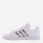 Tenisówki damskie z eko skóry adidas Grand Court Beyond GW9247 37.5 Biały/Fioletowy (4065427478630) - obraz 2