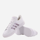 Жіночі кеди низькі adidas Grand Court Beyond GW9247 36.5 Білий/Фіолетовий (4065427478692) - зображення 4