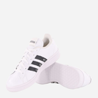 Tenisówki damskie z eko skóry adidas Grand Court Beyond GX5762 36 Biały/Czarny (4065418135009) - obraz 4