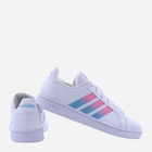 Tenisówki damskie z eko skóry adidas Grand Court Beyond GY9632 38 Biały/Różowy (4065426681499) - obraz 3