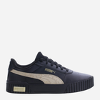 Sneakersy damskie skórzane Puma Carina 2.0 389387-01 35.5 Czarny/Złoty (4065452719449)