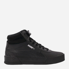 Tenisówki damskie skórzane Puma Carina Mid 373233-02 37 Czarne (4062453071750) - obraz 1