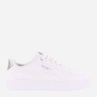 Sneakersy damskie z eko skóry Puma Skye Clean D 386666-02 35.5 Białe (4065449464079)