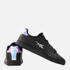 Tenisówki damskie z eko skóry Reebok Royal Comple H03300 37.5 Czarny/Srebrny (4064047516579) - obraz 3