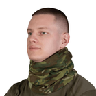 Тактический зимний шарф-труба CamoTec Fix Fleece 260 Multicam мультикам - изображение 3