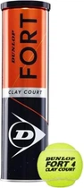 М'ячі для великого тенісу Dunlop Fort clay court 4 шт.