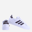 Жіночі кеди низькі adidas Grand Court 2.0 ID2978 37.5 Білий/Коричневий (4066765288844) - зображення 3