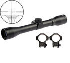 Прицел Beeman Riflescope 4х32 с кольцами на Ласточкин хвост, сетка арбалетная - изображение 7