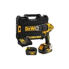 Шуруповерт DeWALT 18В XR Li-Ion, 4Ah, 65 Нм, 450-1650 об/мин, вес 1.2 кг, TSTAK [58266]