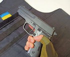 Страйкбольный Пистолет SIG Sauer P226 VIGOR V315 металл, пластик стреляет пульками 6 мм Чёрный - изображение 4