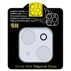 Захисне скло на камеру Full Block (тех.пак) для Apple iPhone 13 mini (5.4") / 13 (6.1") Прозорий - 00000052612_1