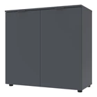 Комод в гостиную Doros Рон 3 80х38х81 см Графит (DRS-011297)