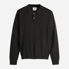 Koszulka polo męska z długim rękawem Levi's Ls Sweater A8623-0003 L Czarna (5401157507506) - obraz 5