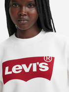 Bluza damska bez kaptura oversize Levi's Gr Everyday Crew A8800-0025 L Biała (5401157510520) - obraz 3