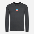 Лонгслів чоловічий Levi's Ls Std Graphic 36015-0157 L Чорний (5401043988174) - зображення 6