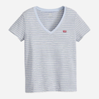 Футболка бавовняна жіноча Levi's Perfect Vneck 85341-0077 S Блакитна (5401157169452) - зображення 3