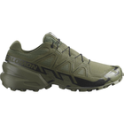 Кроссовки Salomon Speedcross 39 Forces 7.5 Green/Black - изображение 1