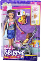 Zestaw Barbie Skipper Opiekunka + Lalka Spacer do zabawy (0887961531480) - obraz 5