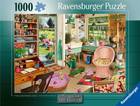 Puzzle Ravensburger Szopa ogrodowa 70 x 50 cm 1000 elementów (4005555001263) - obraz 1