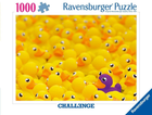 Пазл Ravensburger Challenge Каченята 70 x 50 см 1000 деталей (4005555005872) - зображення 1