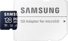 Карта пам'яті Samsung PRO Ultimate microSDXC 128GB UHS-I U3 V30 A2 + SD адаптер (MB-MY128SA/WW) - зображення 5