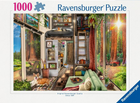 Puzzle Ravensburger Domek w lesie 70 x 50 cm 1000 elementów (4005555006343)