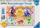 Puzzle Ravensburger Pokemon Szkarłatne i fioletowe legendy 49 x 36 cm 100 elementów (4005555010753) - obraz 1