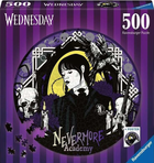 Puzzle Ravensburger Wednesday Akademia Nevermore 52 x 52 cm 500 elementów z plakatem (4005556175734)