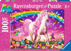 Пазл Ravensburger Єдиноріг XXL з блискітками 49 x 36 см 100 деталей (4005556139279) - зображення 1