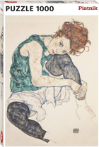 Пазл Piatnik Schiele Сидяча Жінка 67.5 x 44.1 см 1000 деталей (9001890570643) - зображення 1