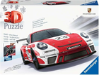 3D Puzzle Ravensburger Pojazdy Porsche 911 Salzburg Design 8 x 11 x 25 cm 152 elementów (4005556115587) - obraz 1