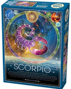 Puzzle Cobble Hill Znaki zodiaku Skorpion 67.6 x 48.9 cm 500 elementów (0625012450188) - obraz 1