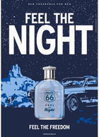 Туалетна вода для чоловіків Route 66 Feel The Night 100 мл (4011700932122) - зображення 3