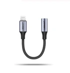 Перехідник Ugreen кабель Lightning to 3.5 mm для навушників 10CM (US211)
