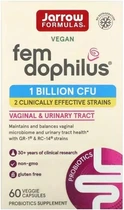 Пробіотики для жінок Jarrow Formulas Жіночий дофілус, 1 млрд КУО, Women's Fem Dophilus, 60 вегетаріанських капсул (790011030423)